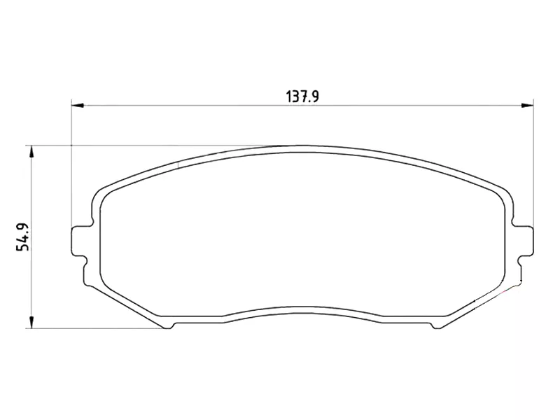 Колодки тормозные (Спереди) Suzuki Escudo 05-12 / Grand Vitara 05-16 - Артикул P79018 - Производитель Brembo - Фото, Отзывы, Цены 