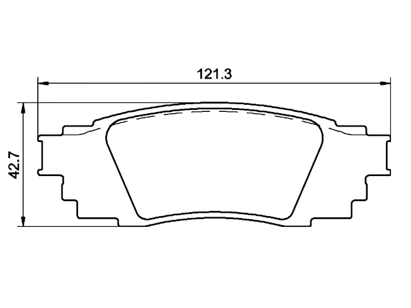 Колодки тормозные (Сзади) Lexus RX 15-22 / Toyota Camry 14-22 - Артикул P83160 - Производитель Brembo - Фото, Отзывы, Цены 