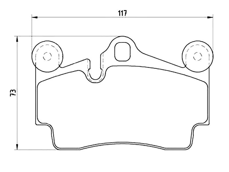 Колодки тормозные (Сзади) Audi Q7 05-15 / Volkswagen Touareg 02-10 - Артикул P85070 - Производитель Brembo - Фото, Отзывы, Цены 