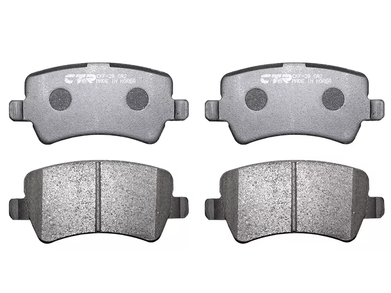 Колодки тормозные (Сзади) Volvo S60 10-13 / XC60 08-17 - Артикул GK0173 - Производитель Ctr - Фото, Отзывы, Цены 