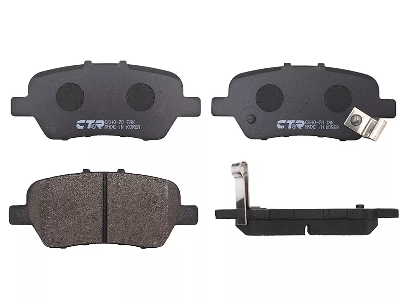 Колодки тормозные (Сзади) Honda Civic 11-17 / Stepwgn 05-09 - Артикул GK0387 - Производитель Ctr - Фото, Отзывы, Цены 