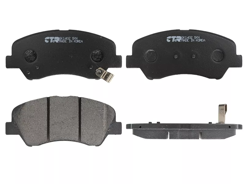 Колодки тормозные (Спереди) Hyundai Creta 15-22 / Elantra 06-16 - Артикул GK1402 - Производитель Ctr - Фото, Отзывы, Цены 