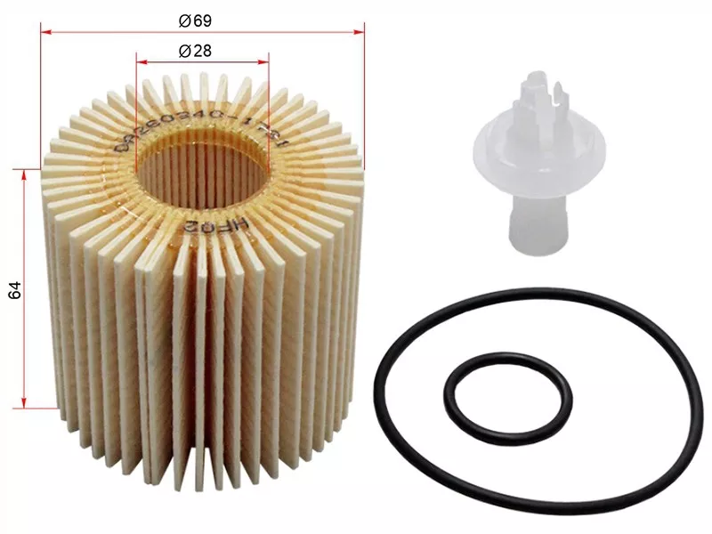 Фильтр масляный (картридж) TOYOTA CAMRY, RX350 2GR-FE 06 - Артикул DA2603401730 - Производитель Denso - Фото, Отзывы, Цены 