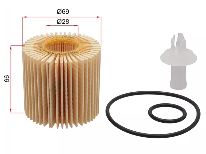 Фильтр масляный (картридж) TOYOTA CAMRY, RX350 2GR-FE 06 - Артикул DA2603401731 - Производитель Denso - Фото, Отзывы, Цены 