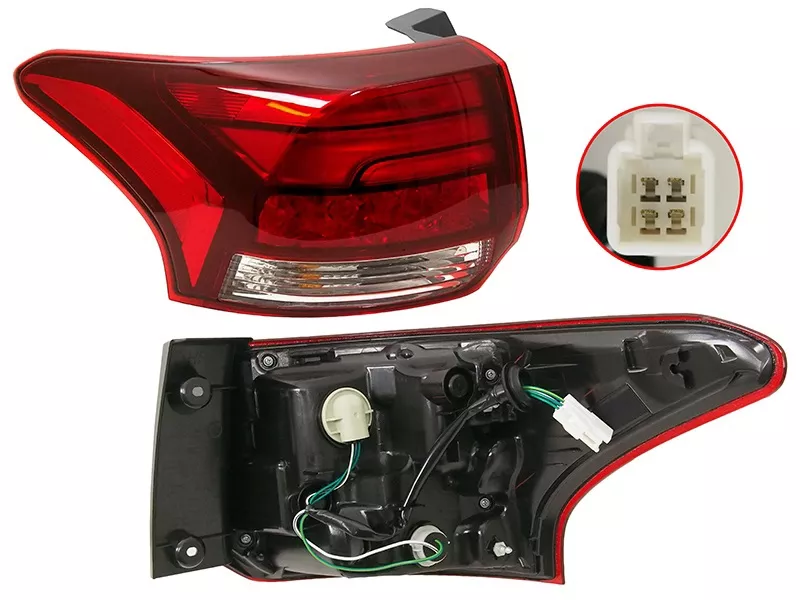 Фонарь задний Mitsubishi Outlander 15-22 (Слева) - Артикул 21419ADLAE - Производитель Depo - Фото, Отзывы, Цены 