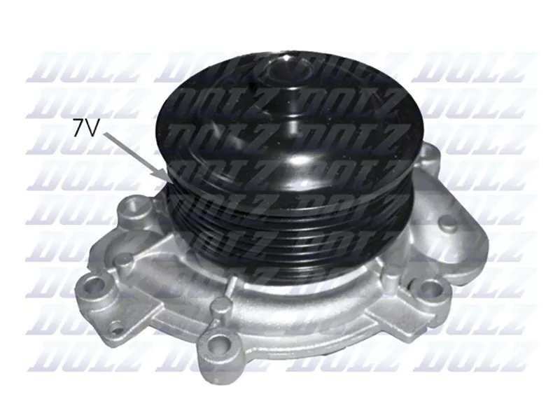 Насос водяного охлаждения Mercedes-Benz C-Class 07-15 / E-Class 09-17 OM642! - Артикул M231 - Производитель Dolz - Фото, Отзывы, Цены 