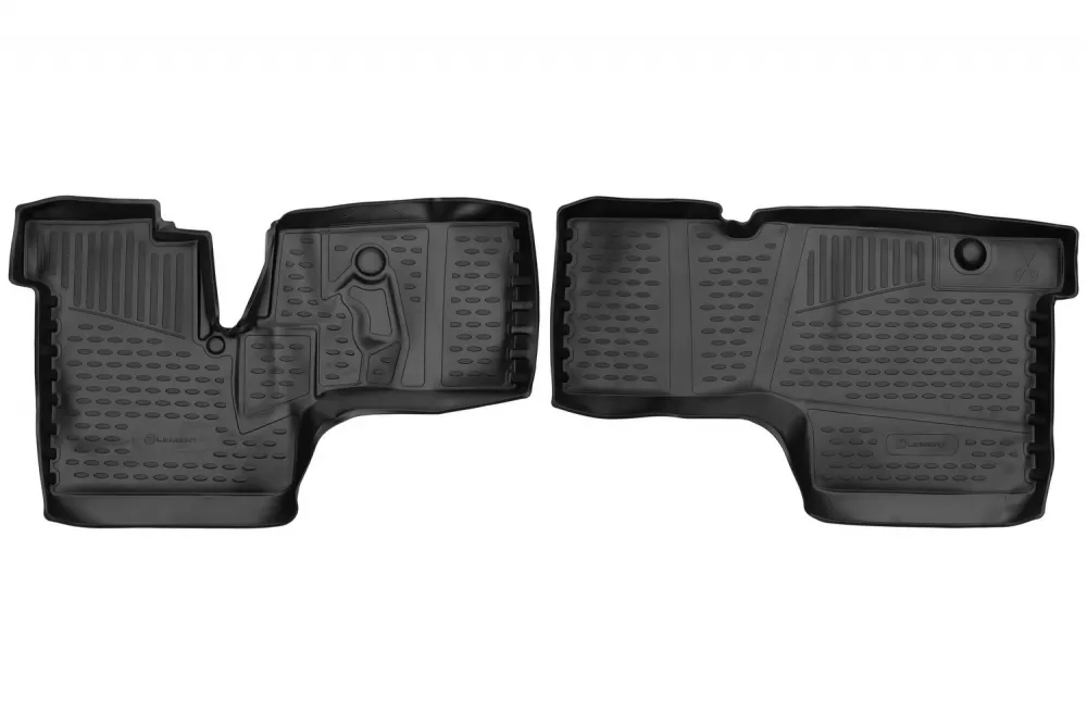 Коврики в салон для КАМАЗ 5308 2007-, 2шт. (полиуретан) - Артикул ELEMENTAN0164210F - Производитель Element - Фото, Отзывы, Цены 