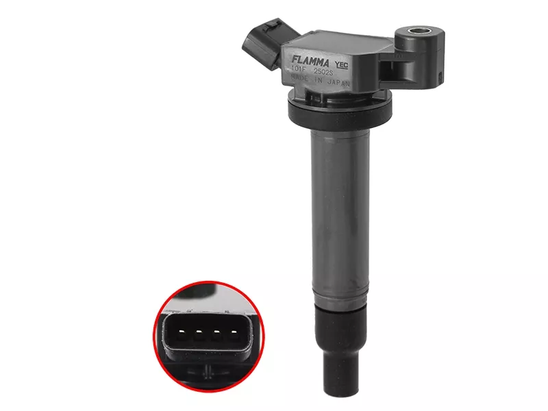 Катушка зажигания TOYOTA 1MZ-FE MCV2#/MCU2#/MCU1#/MCU3#/MCR30/40 00-06 - Артикул IGC101F - Производитель Flamma - Фото, Отзывы, Цены 