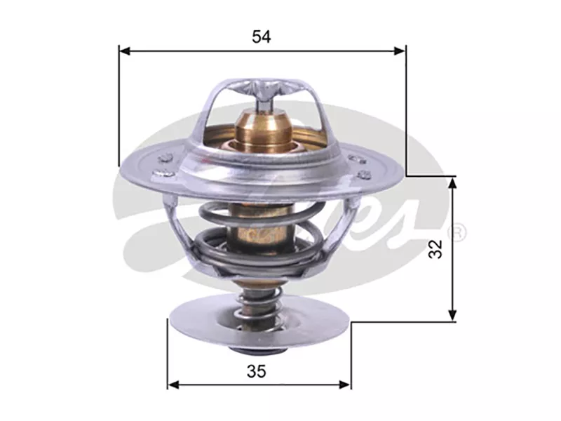 Термостат Audi A3 96-13 / A4 00-09 - Артикул TH11287G1 - Производитель Gates - Фото, Отзывы, Цены 
