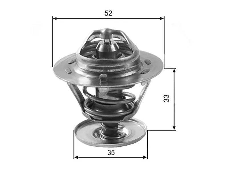 Термостат Ford Fiesta 88-96 / Focus 98-11 - Артикул TH12588G1 - Производитель Gates - Фото, Отзывы, Цены 