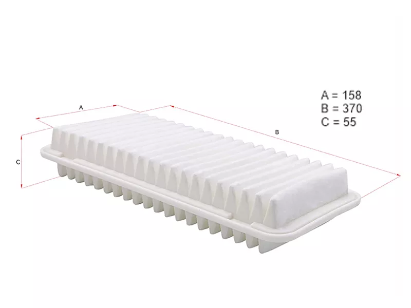 Фильтр воздушный TOYOTA HARRIER/KLUGER 05-12/LEXUS RX400H 05-08 - Артикул HSAF0060 - Производитель Hosu - Фото, Отзывы, Цены 