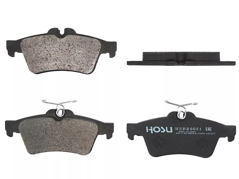 Колодки тормозные (Сзади) Citroen C5 08-17 / Ford Focus 04 - Артикул HSBR0051 - Производитель Hosu - Фото, Отзывы, Цены 