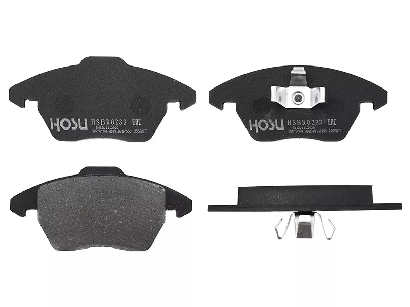 Колодки тормозные (Спереди) Audi A3 03-13 / Peugeot 308 13-17 - Артикул HSBR0233 - Производитель Hosu - Фото, Отзывы, Цены 