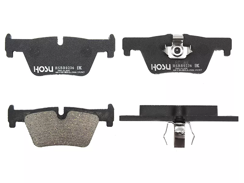 Колодки тормозные (Сзади) BMW 1-Series 11-19 / 3-Series 11 - Артикул HSBR0236 - Производитель Hosu - Фото, Отзывы, Цены 