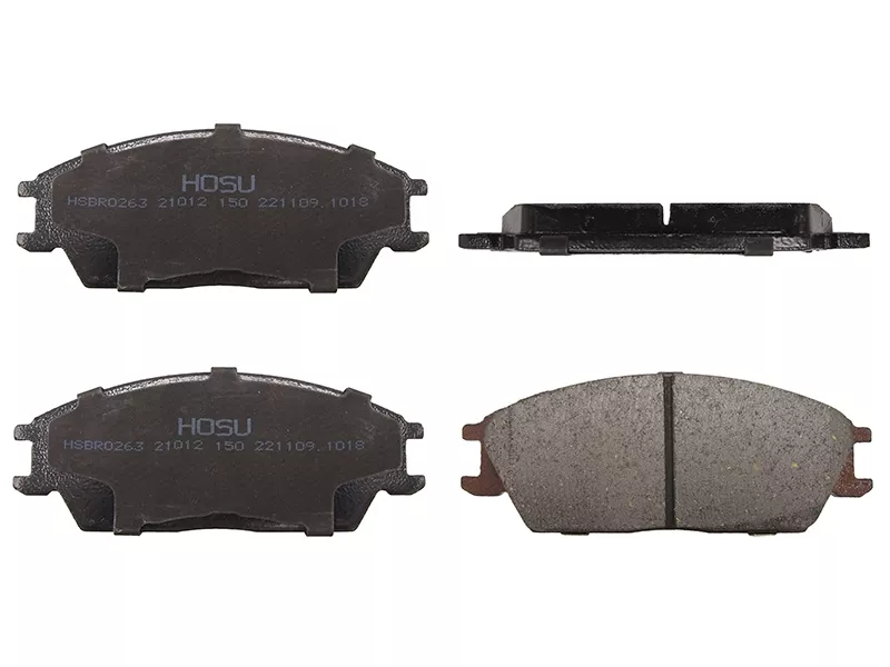 Колодки тормозные (Спереди) Hyundai Elantra 90-93 / Accent 94-17 - Артикул HSBR0263 - Производитель Hosu - Фото, Отзывы, Цены 