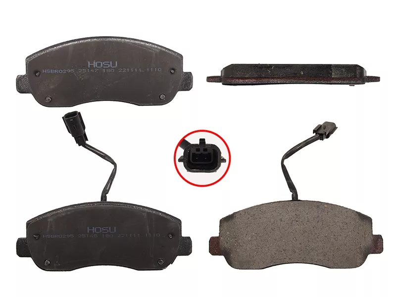 Колодки тормозные (Спереди) Opel Movano 10- / Renault Master 10 - Артикул HSBR0295 - Производитель Hosu - Фото, Отзывы, Цены 