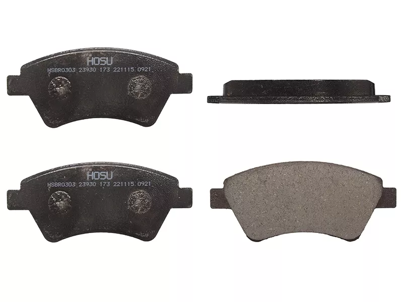 Колодки тормозные (Спереди) Renault Kangoo 97-07 / Grand Scenic 04-09 - Артикул HSBR0303 - Производитель Hosu - Фото, Отзывы, Цены 