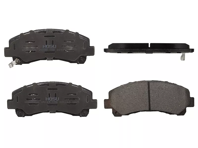 Колодки тормозные (Спереди) Chevrolet TrailBlazer 12-15 / Isuzu D-MAX 02-12 - Артикул HSBR0326 - Производитель Hosu - Фото, Отзывы, Цены 