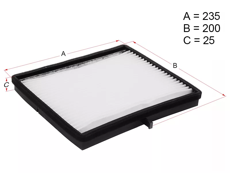 Фильтр салона CHEVROLET LACETTI 05-/DAEWOO NUBIRA 05 - Артикул HSCF0005 - Производитель Hosu - Фото, Отзывы, Цены 