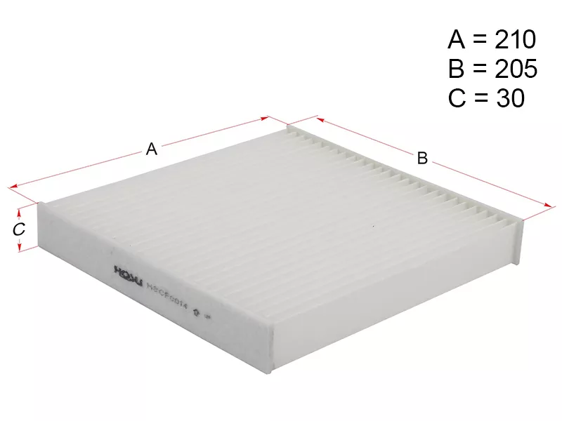 Фильтр салона HONDA FIT 07-13 - Артикул HSCF0014 - Производитель Hosu - Фото, Отзывы, Цены 