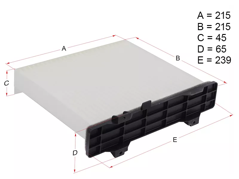 Фильтр салона MITSUBISHI PAJERO/MONTER 99-07 - Артикул HSCF0032 - Производитель Hosu - Фото, Отзывы, Цены 
