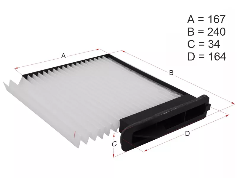Фильтр салона NISSAN NV200/TIIDA 07- (LHD) - Артикул HSCF0037 - Производитель Hosu - Фото, Отзывы, Цены 