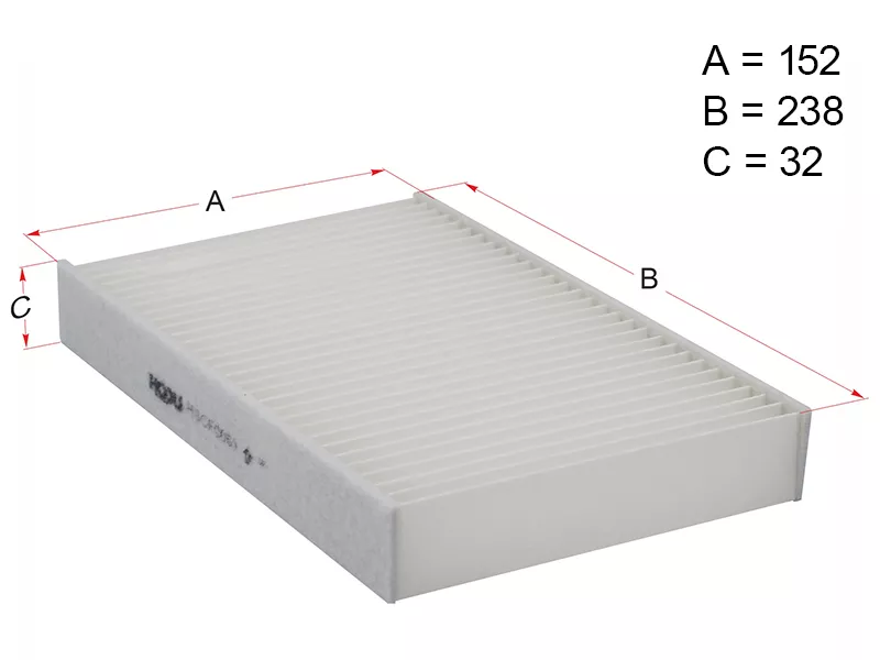 Фильтр салона RENAULT FLUENCE/NISSAN JUKE 10 - Артикул HSCF0051 - Производитель Hosu - Фото, Отзывы, Цены 