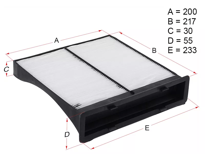 Фильтр салона SUBARU FORESTER 07-/IMPREZA 07 - Артикул HSCF0053 - Производитель Hosu - Фото, Отзывы, Цены 