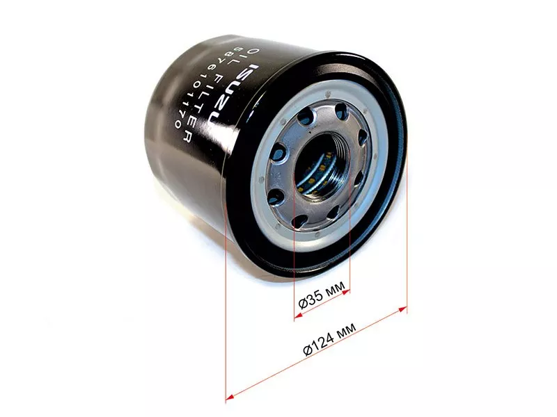 Фильтр масляный ISUZU ELF NPR\NQR 03- EURO4\5 - Артикул 5876101170 - Производитель Isuzu - Фото, Отзывы, Цены 