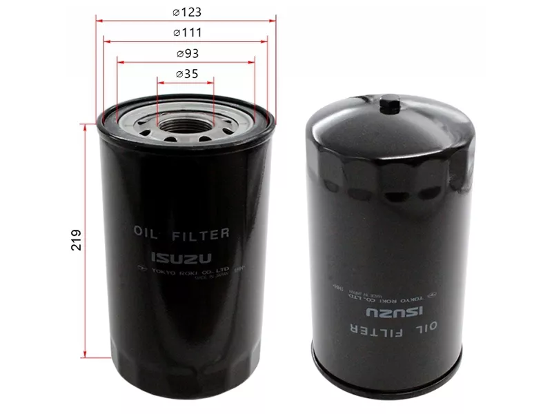 Фильтр масляный ISUZU FVR34 - Артикул 8943910494 - Производитель Isuzu - Фото, Отзывы, Цены 