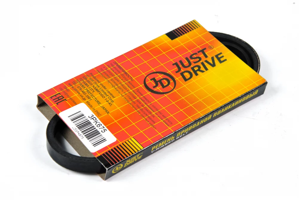 Ремень поликлиновый JD - Артикул 3PK675 - Производитель Just Drive - Фото, Отзывы, Цены 