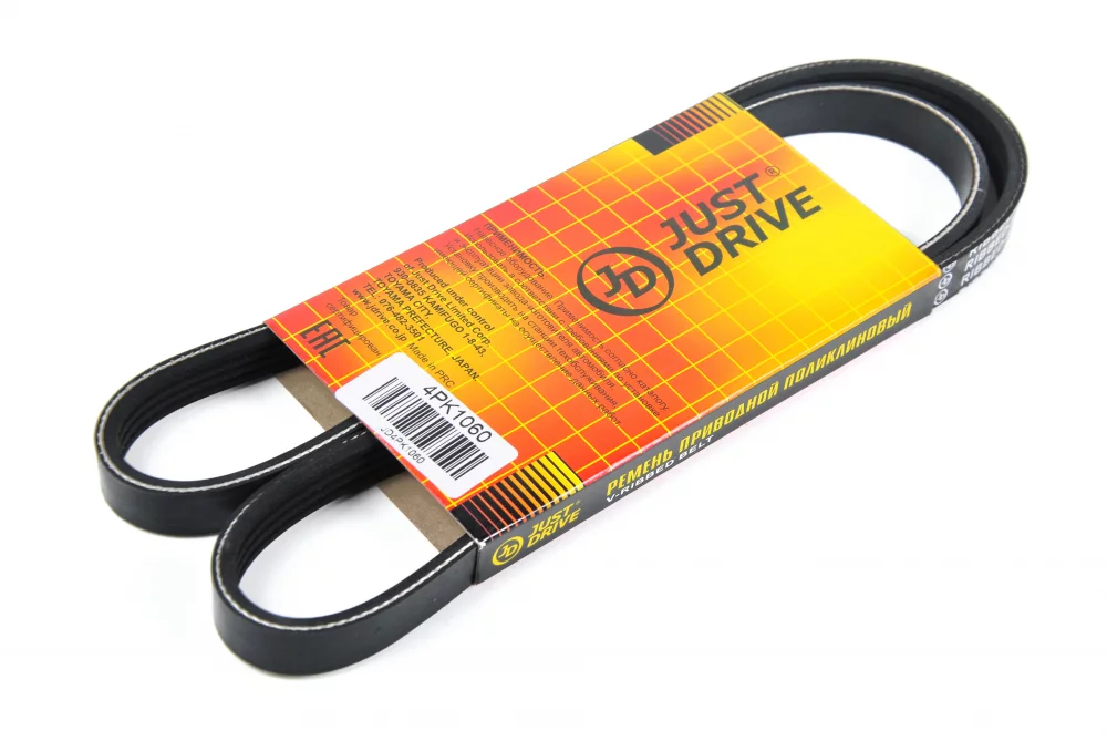 Ремень поликлиновый JD - Артикул 4PK1060 - Производитель Just Drive - Фото, Отзывы, Цены 