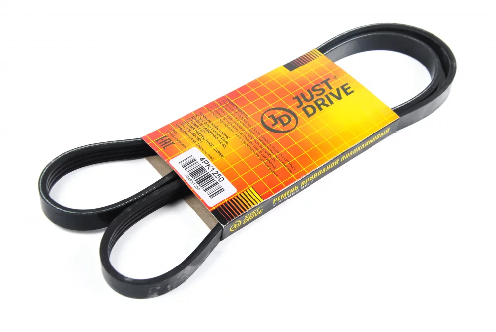 Ремень поликлиновый JD - Артикул 4PK1250 - Производитель Just Drive - Фото, Отзывы, Цены 