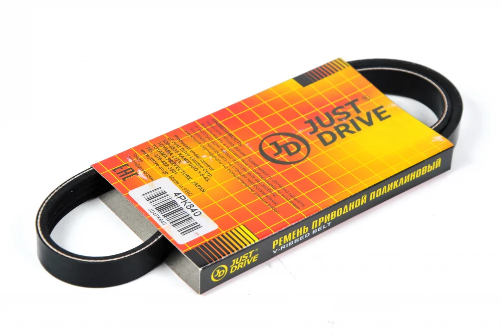Ремень поликлиновый JD - Артикул 4PK840 - Производитель Just Drive - Фото, Отзывы, Цены 