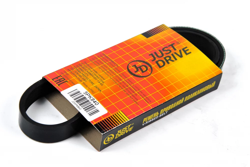Ремень поликлиновый JD - Артикул 5PK840 - Производитель Just Drive - Фото, Отзывы, Цены 