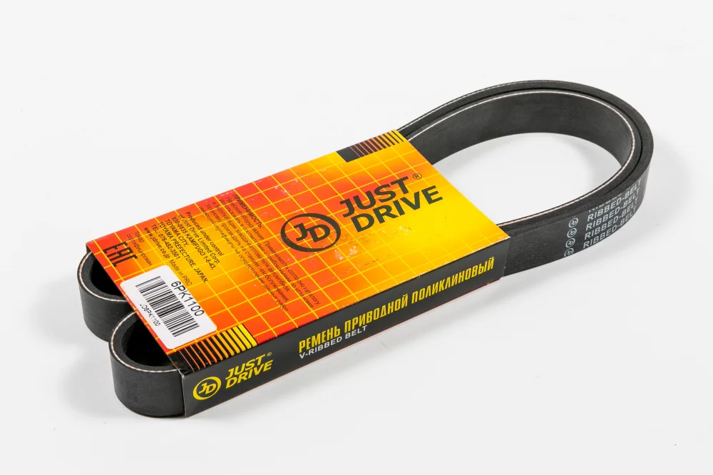 Ремень поликлиновый JD - Артикул 6PK1100 - Производитель Just Drive - Фото, Отзывы, Цены 