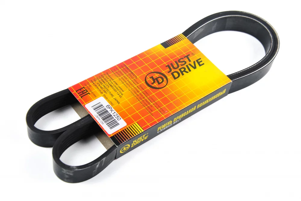 Ремень поликлиновый JD - Артикул 6PK1250 - Производитель Just Drive - Фото, Отзывы, Цены 