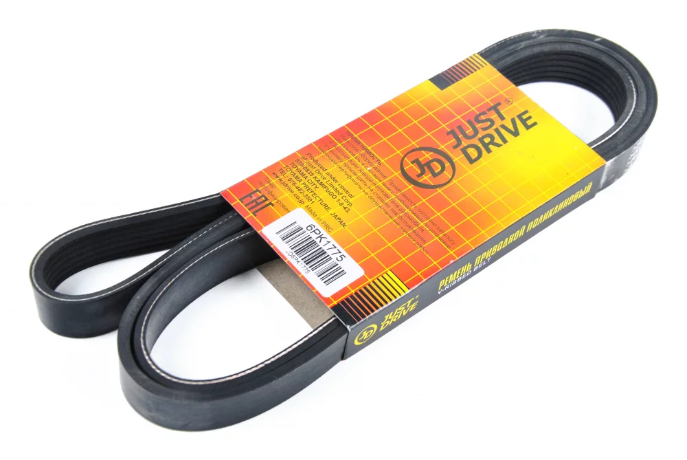 Ремень поликлиновый JD - Артикул 6PK1775 - Производитель Just Drive - Фото, Отзывы, Цены 