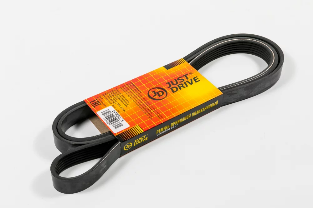 Ремень поликлиновый JD - Артикул 6PK2075 - Производитель Just Drive - Фото, Отзывы, Цены 