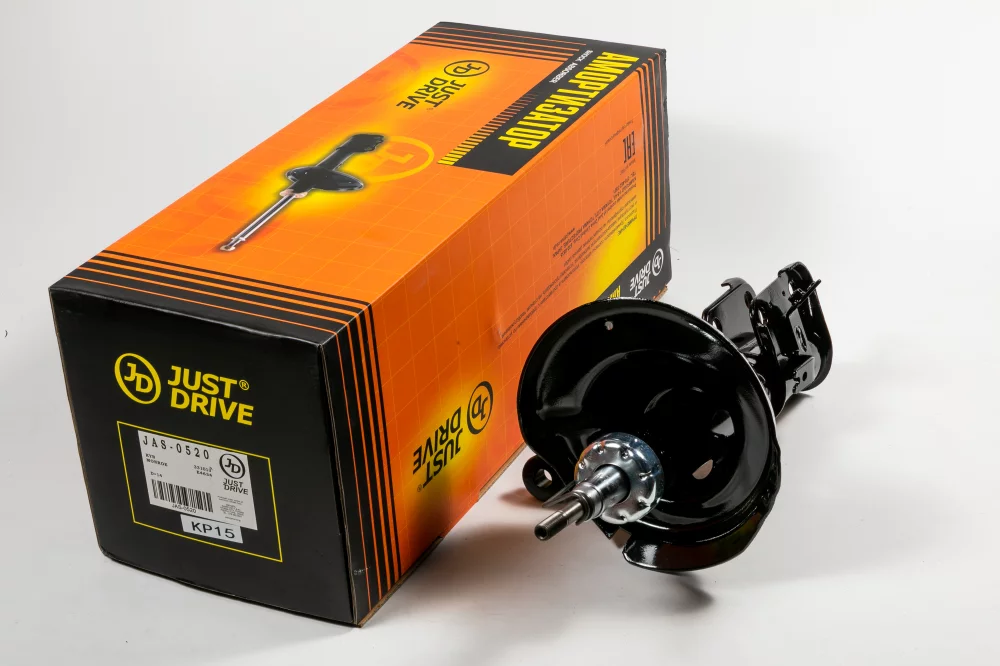 Стойка газомасляная передняя левая (d=14 под болт в кулак) - Артикул JAS0520 - Производитель Just Drive - Фото, Отзывы, Цены 