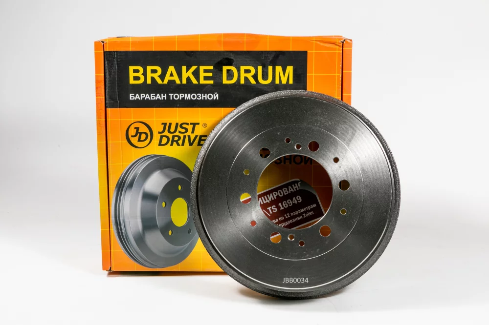 Барабан тормозной Задний левый/правый (308х72,5) 6 отв - Артикул JBB0034 - Производитель Just Drive - Фото, Отзывы, Цены 