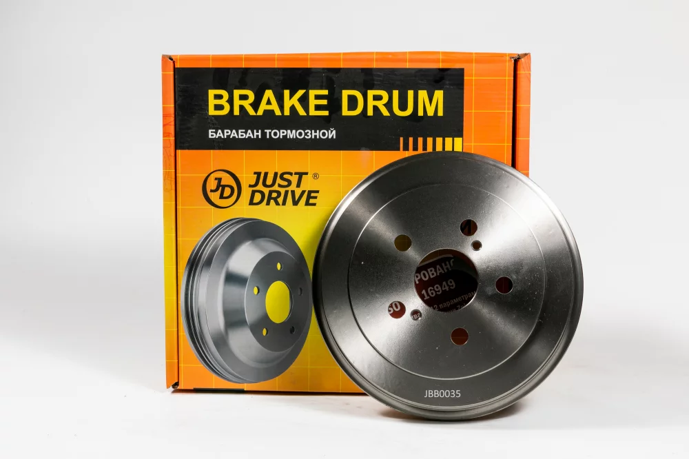 Барабан тормозной Задний левый/правый (242х52,1) 5 отв - Артикул JBB0035 - Производитель Just Drive - Фото, Отзывы, Цены 