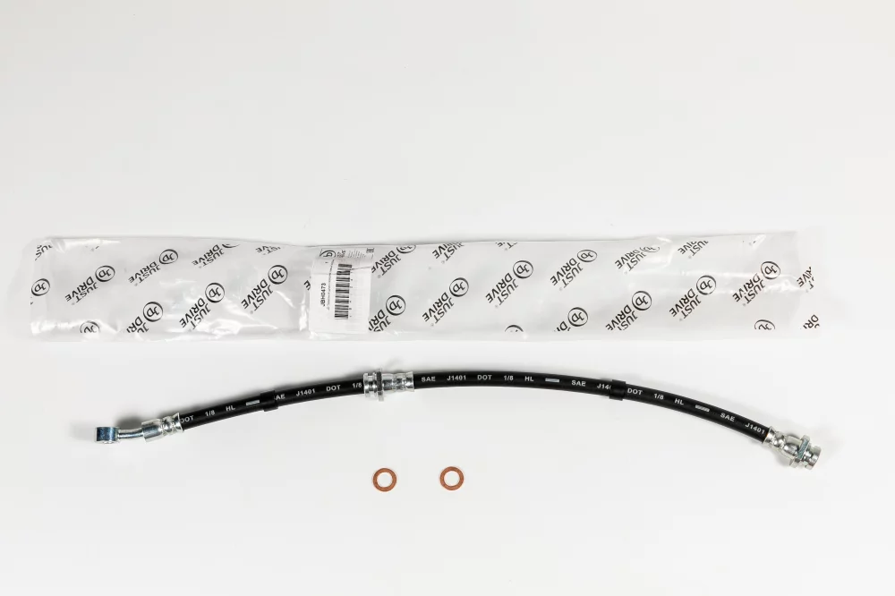 Тормозной шланг передний левый 485мм - Артикул JBH0473 - Производитель Just Drive - Фото, Отзывы, Цены 