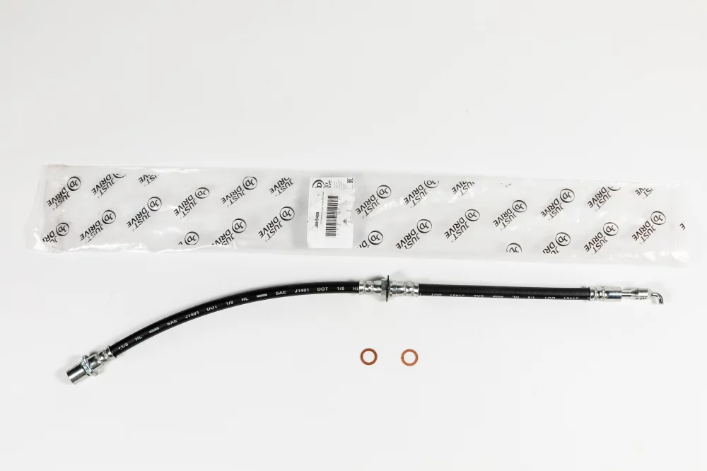 Тормозной шланг передний 536мм - Артикул JBH0489 - Производитель Just Drive - Фото, Отзывы, Цены 