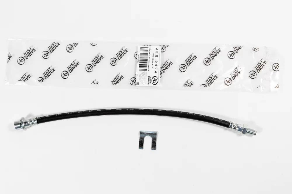 Тормозной шланг передний 395мм - Артикул JBH0494 - Производитель Just Drive - Фото, Отзывы, Цены 
