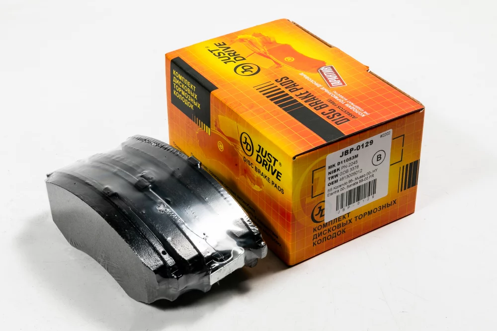 Колодки тормозные, передние D11053M - Артикул JBP0129 - Производитель Just Drive - Фото, Отзывы, Цены 