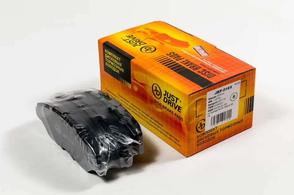 Колодки тормозные, передние D11207M - Артикул JBP0169 - Производитель Just Drive - Фото, Отзывы, Цены 
