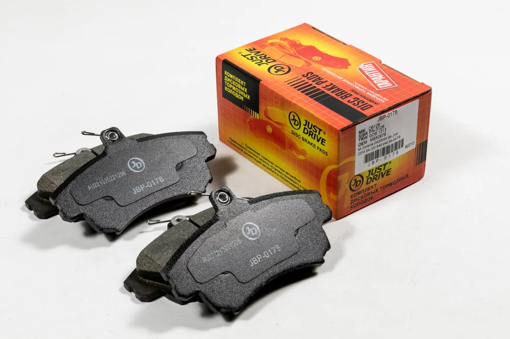 Колодки тормозные, передние D6126H - Артикул JBP0178 - Производитель Just Drive - Фото, Отзывы, Цены 