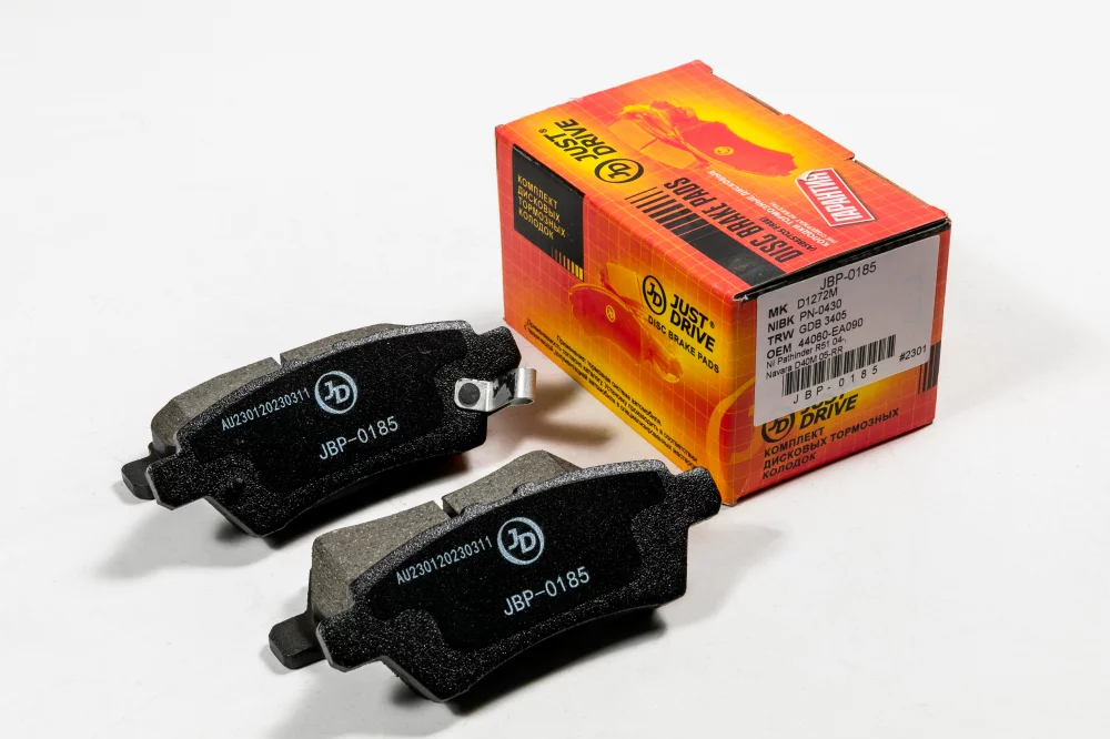 Колодки тормозные, задние D1272M - Артикул JBP0185 - Производитель Just Drive - Фото, Отзывы, Цены 