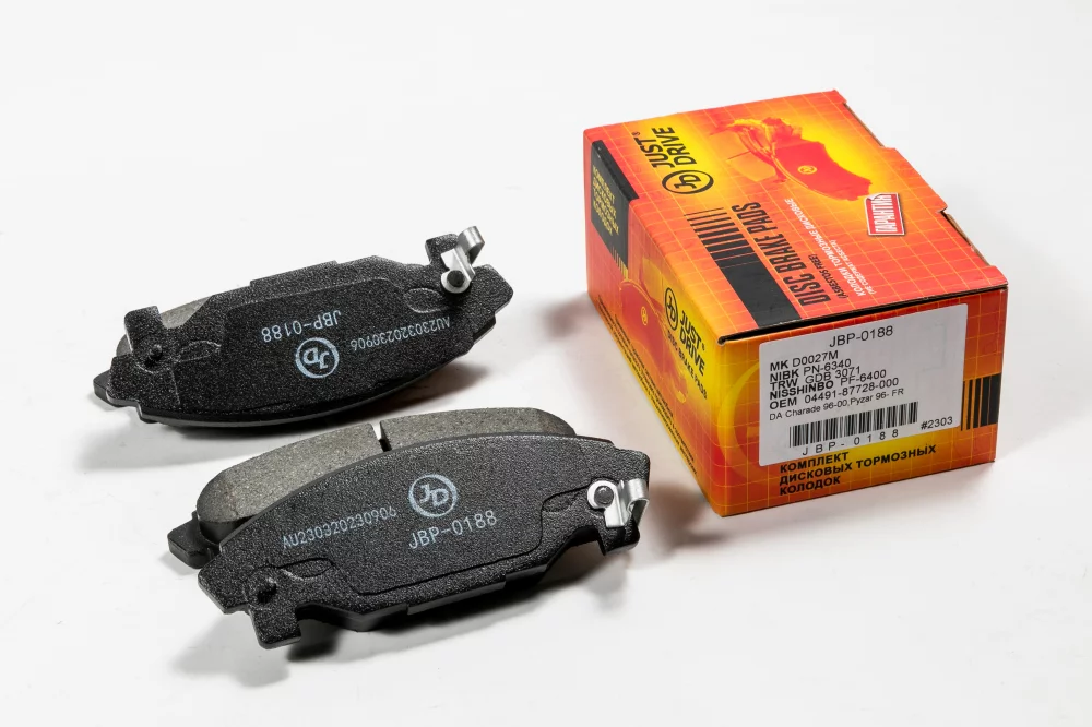 Колодки тормозные, передние D0027M - Артикул JBP0188 - Производитель Just Drive - Фото, Отзывы, Цены 